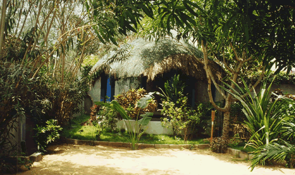 La paillotte de la Villa — Le Bénin