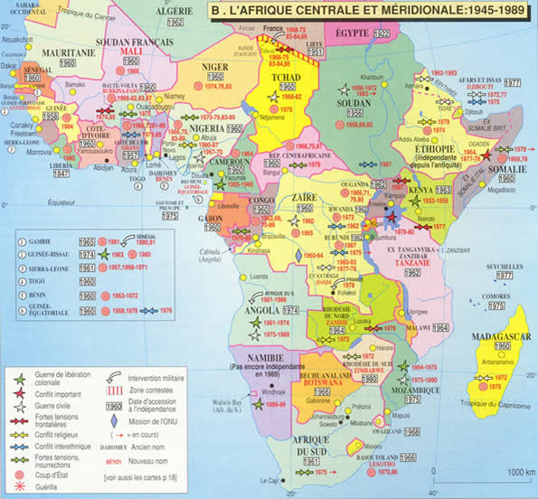 Histoire - la République du Bénin (ex-Dahomey) — Le Bénin