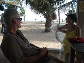 Sur la plage de Grand-Popo — Bénin et Togo