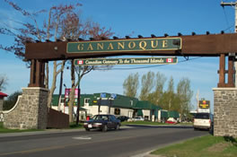 Sur la route de Gananoqué — souvenir du voyage au Canada