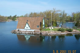 Les 1000 îles — souvenir du voyage au Canada