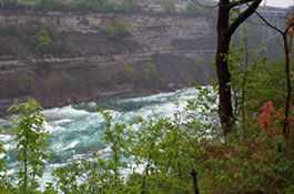En route pour Niagara — souvenir du voyage au Canada