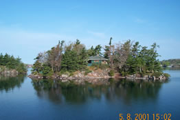 Les 1000 îles — souvenir du voyage au Canada