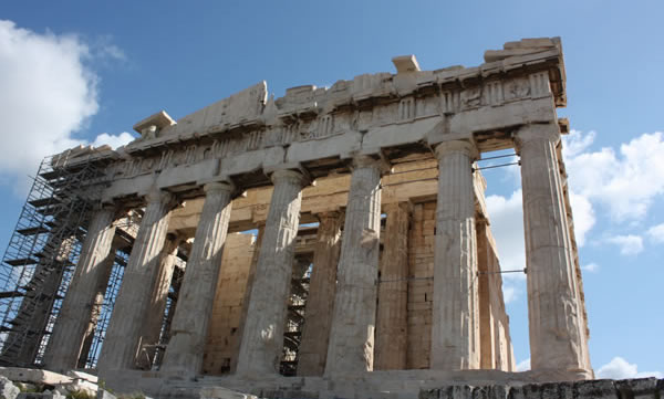 Athènes - l'Acropole - la ville moderne — Méditerranée orientale