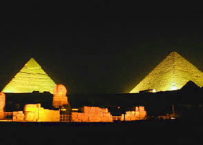 Sons et Lumière sur les Pyramides — L’Égypte