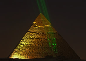 Sons et Lumière sur les Pyramides — L’Égypte