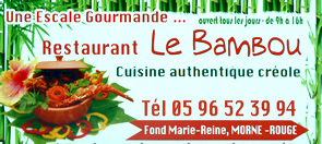 Tout d'abord, une halte gastronomique ... — La Martinique