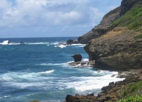 Destination : La Trinité en longeant la côte Est — La Martinique