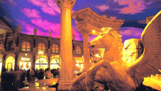 Las Vegas by night — souvenir du voyage au Nevada