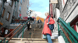 Le dédale du Petit Champlain — Le Québec