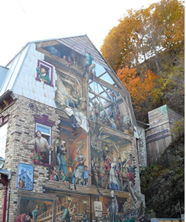 Le dédale du Petit Champlain — Le Québec