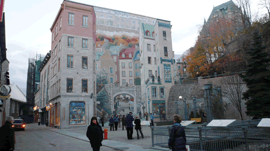 Le dédale du Petit Champlain — Le Québec