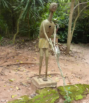 Sculpture Dakpogan — Rencontres africaines