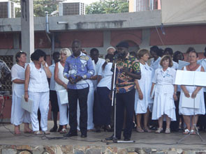 Concert au Centre Culturel "Akuna-Matata" à Lomé — Sur un air du Togo