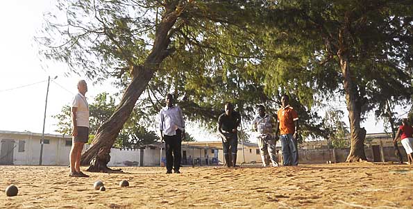 Parties de pétanque — Sur un air du Togo