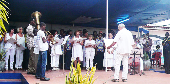 Concert à Maison Blanche — Sur un air du Togo