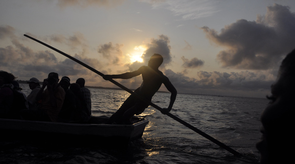 Retour sur le lac — Sur un air du Togo