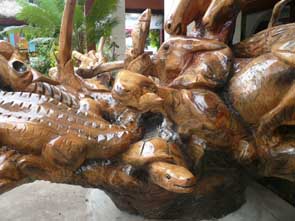 Les détails de la Sculpture — Sur un air du Togo