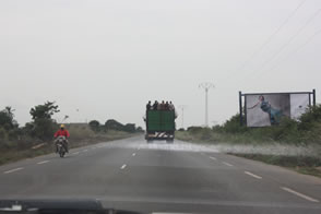 Après la frontière Béninoise — Le Togo