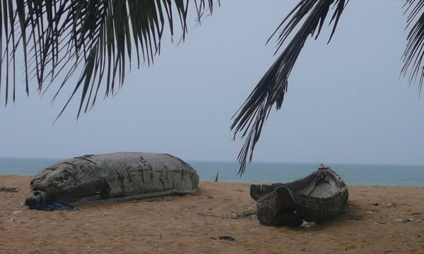 La plage des pêcheurs — Le Togo
