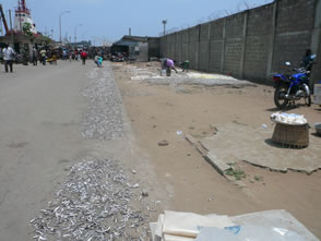 La plage Robinson à Lomé — Le Togo