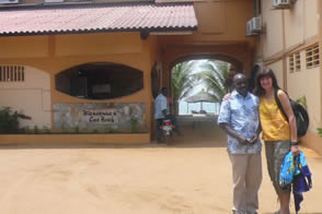 La plage Robinson à Lomé — Le Togo