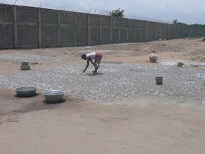 La plage Robinson à Lomé — Le Togo