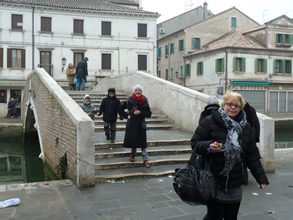 Dans les rues de Chioggia — Venise