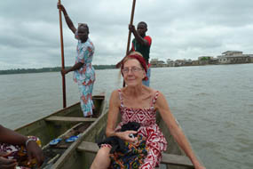 Sur le lac Ahémé — Vie africaine